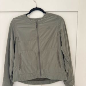 Adidas Olive Green Zip-Up Jacket